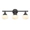 Westinghouse Fixture Wall 60W 3-Light Scholar ORB White Opal Schoolhouse Glass 6342100 - alternate 1